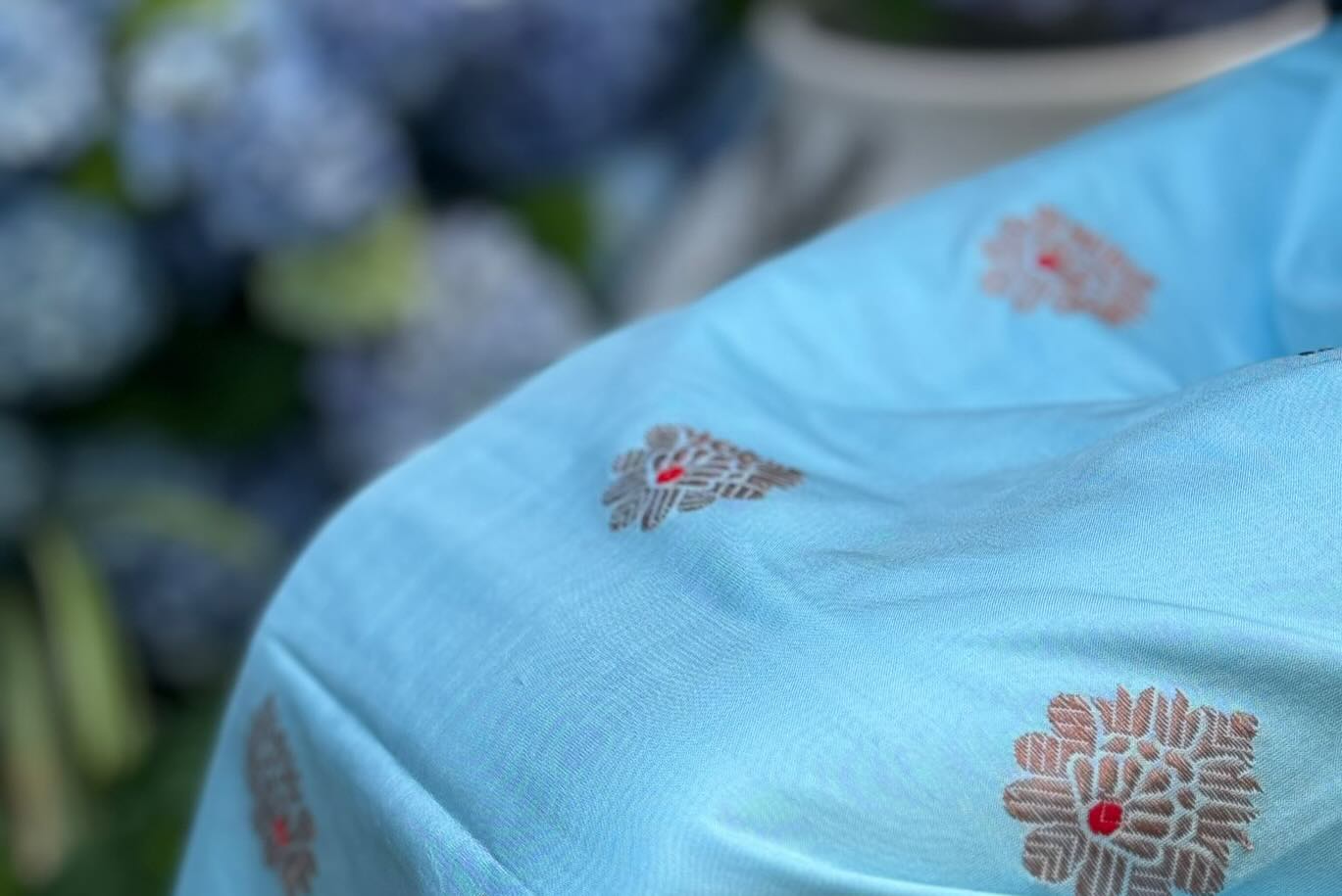 Blue Gown Style Long Tunic