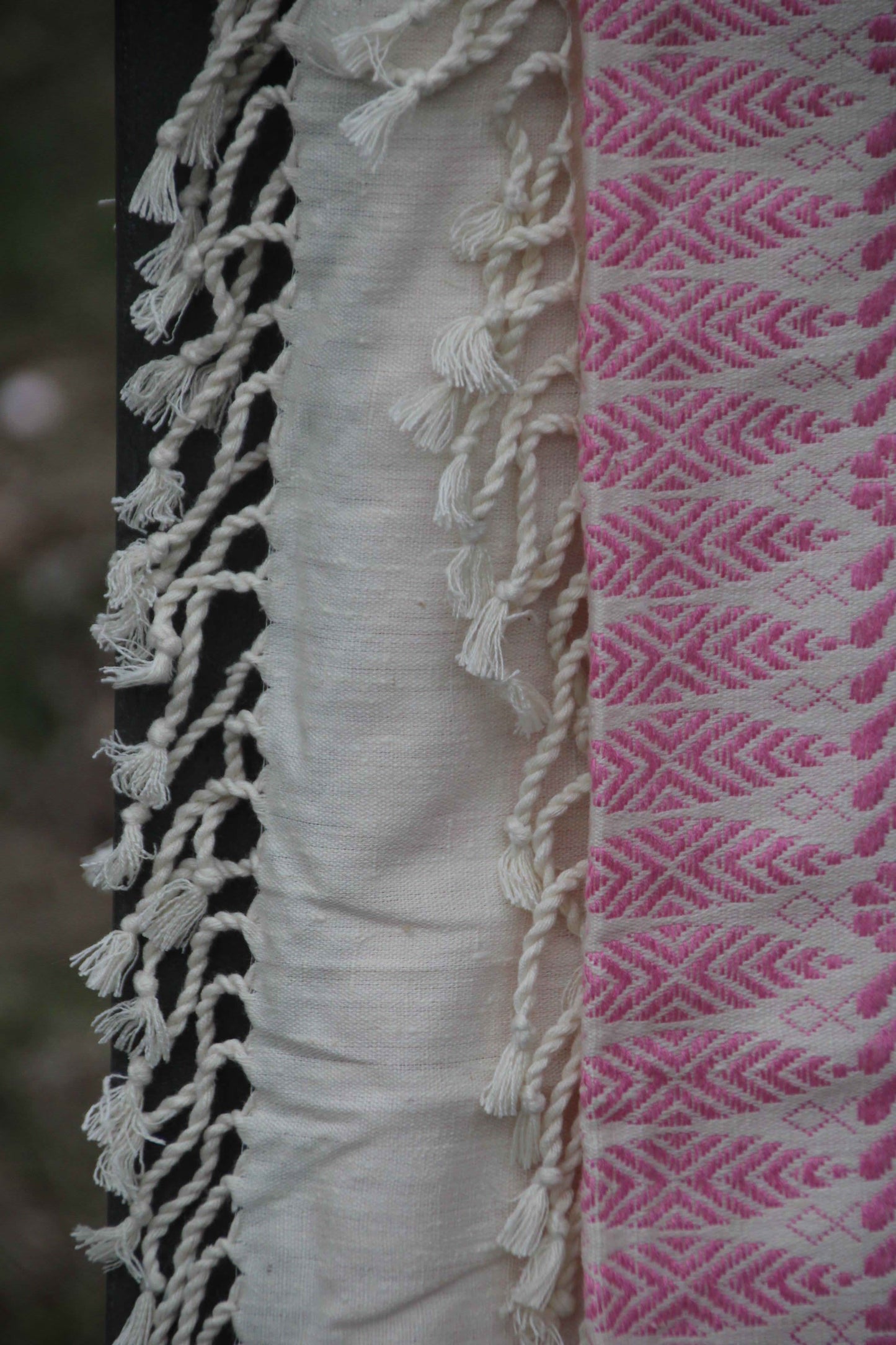 Eri Shawl or Eri scarf Vegan silk